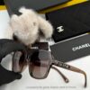 CHANEL 2025 New Arrival Trendy Fashion Square Frame Sunglasses for Women, Comfortable Wear, Influencer Favorite, HD Thickened Polarized Lens