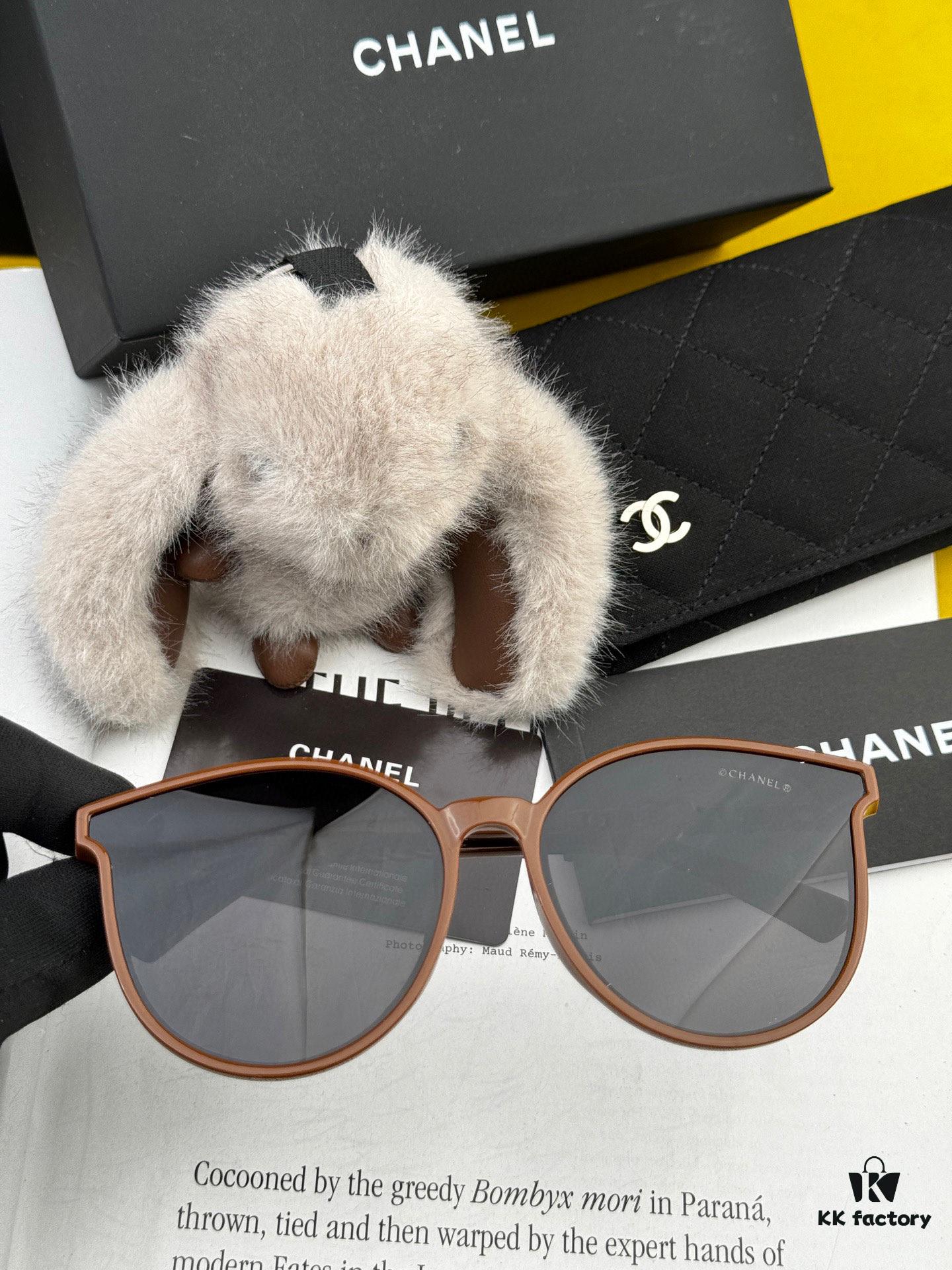 CHANEL 2025 New Arrival Trendy Fashion Square Sunglasses for Women, High-Definition Thick Polarized UV Protection Sunglasses with Comfortable Fit, Influencer Favorite Style 🕶️