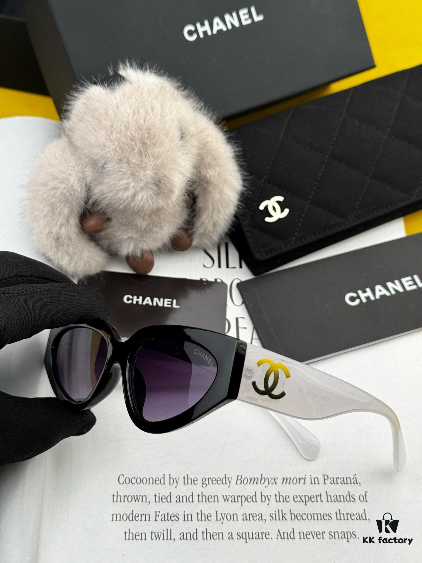 Chanel Sunglasses Classic Small Frame Design UV Protection Model CH55800