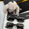 Chanel Oversized Square Sunglasses Classic Design, Flattering on All Face Shapes, Stylish with Coats or Dresses, UV Protection, Model: CH1130