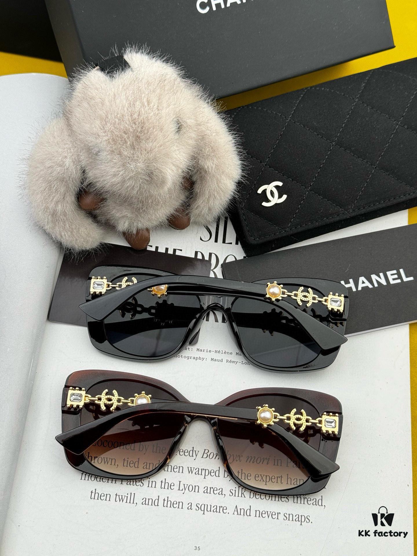 Chanel Oversized Square Frame Sunglasses