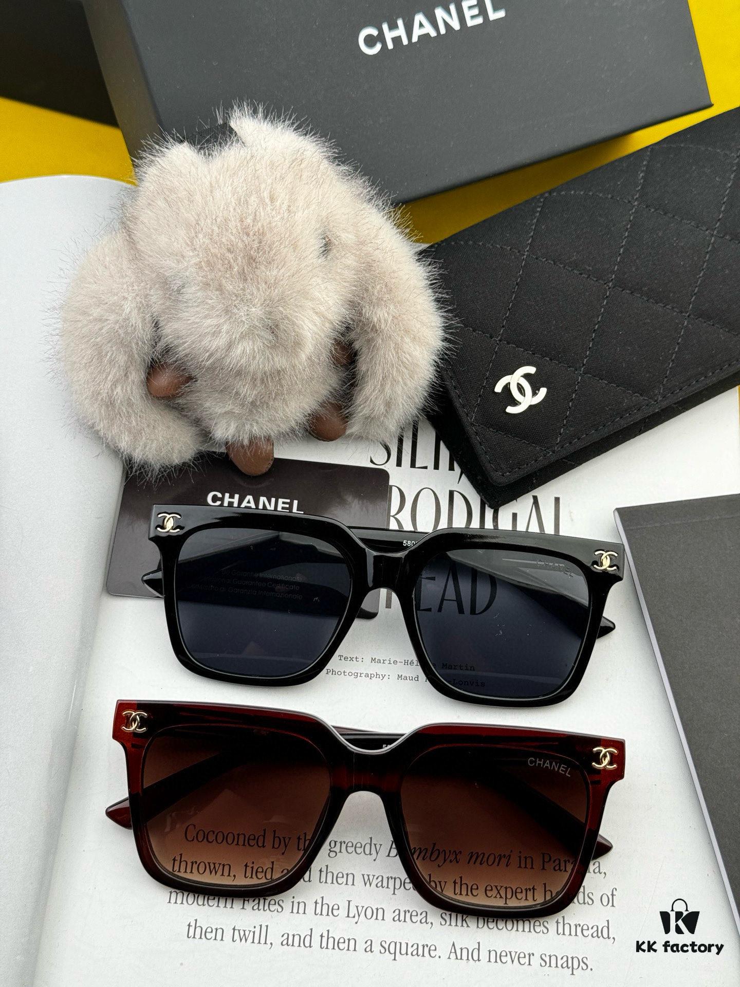 Chanel Oversized Square Frame Sunglasses, Model CH05802