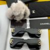 Chanel Oversized Square Sunglasses, Classic Square Frame Design, Flattering on All Face Shapes, Perfect with Coats or Dresses, Polarized UV-Protective Lenses, Model: CH5232