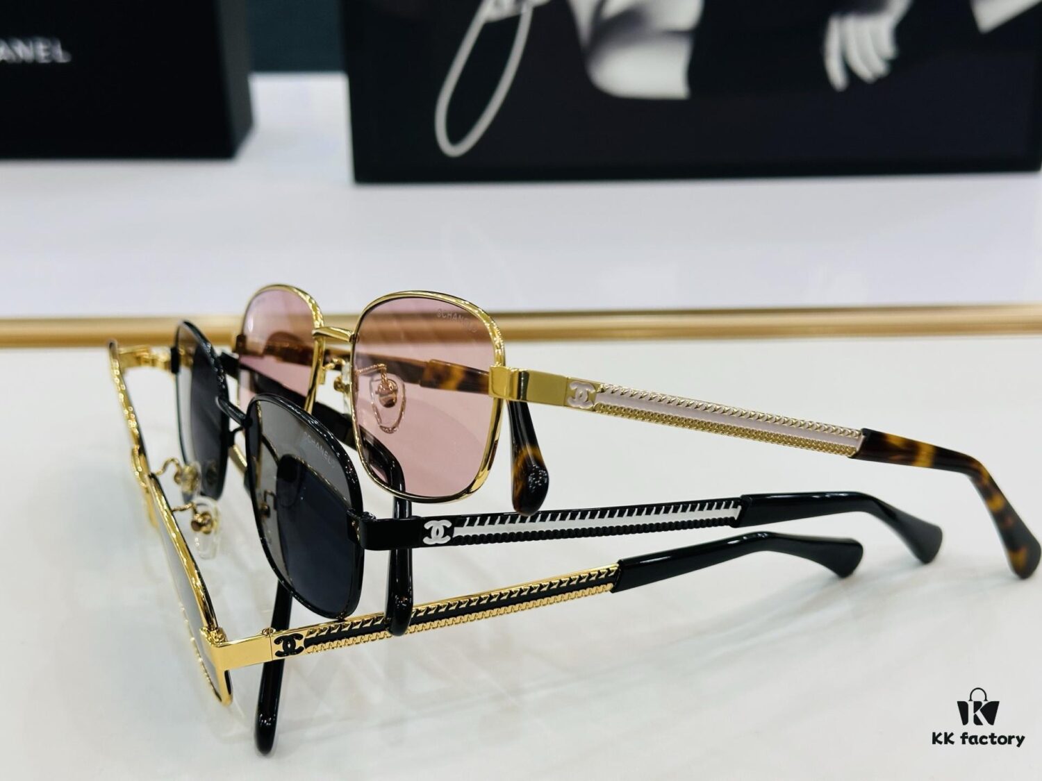 【CHANE*/Xiangjia】MODEL: CH5878 Size: 53□20-145 Sunglasses