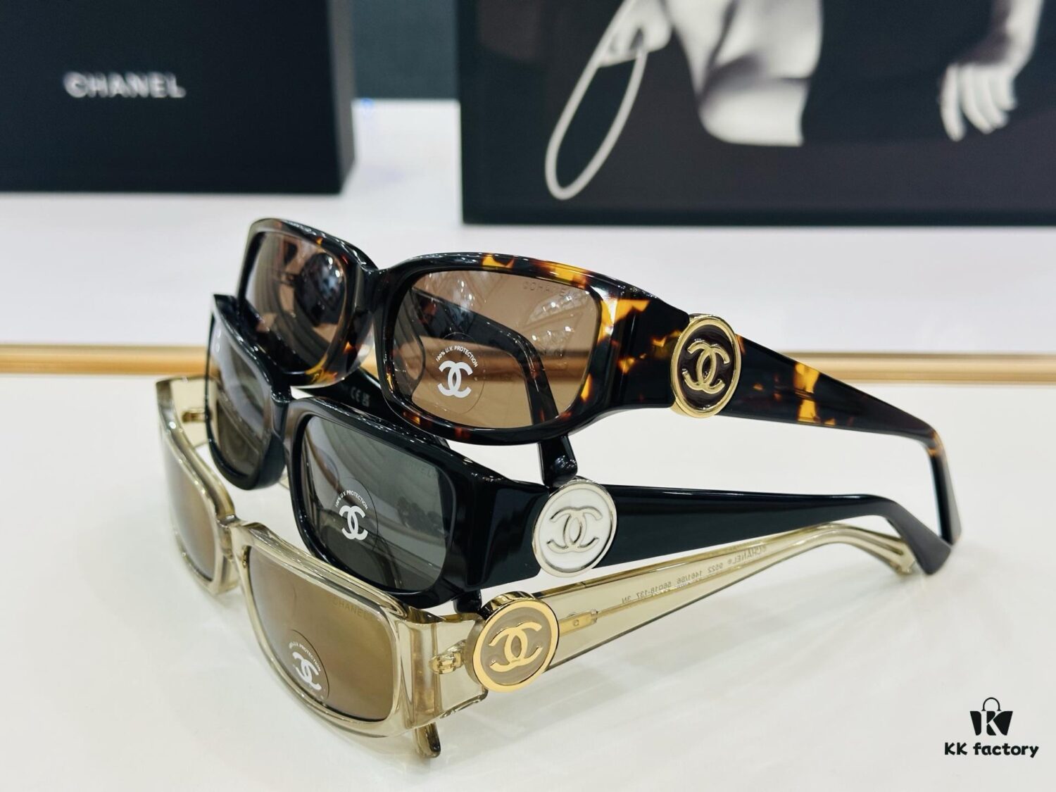 🆕 【CHANE*/Xiangjia】MODEL: CH9522 Size: 56□18-137 💅🏻💓B Sunglasses