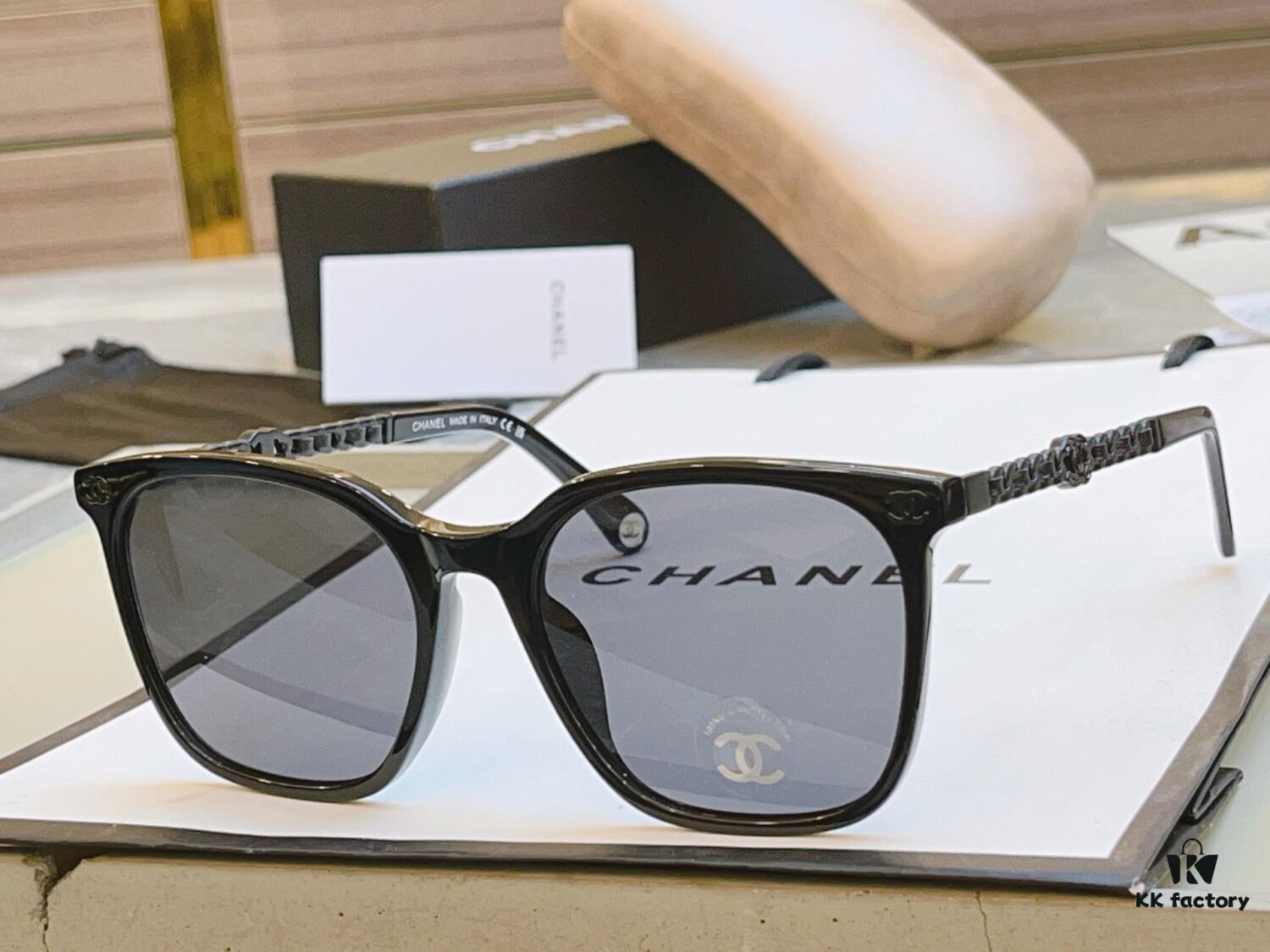 CHANE* New Arrival Sunglasses, Model: CH0771, Size: 54-20-145