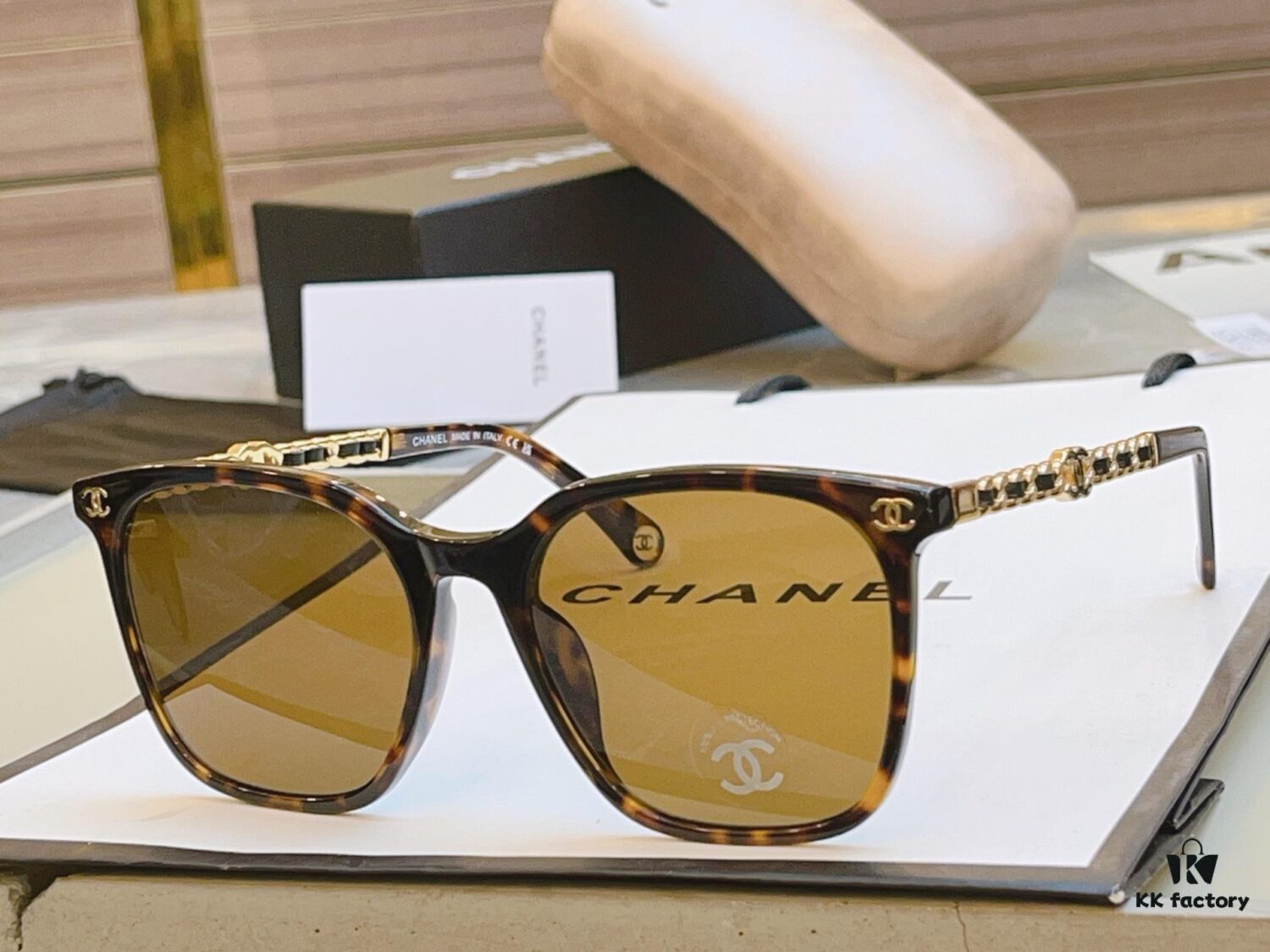 CHANE* New Arrival Sunglasses, Model: CH0771, Size: 54-20-145