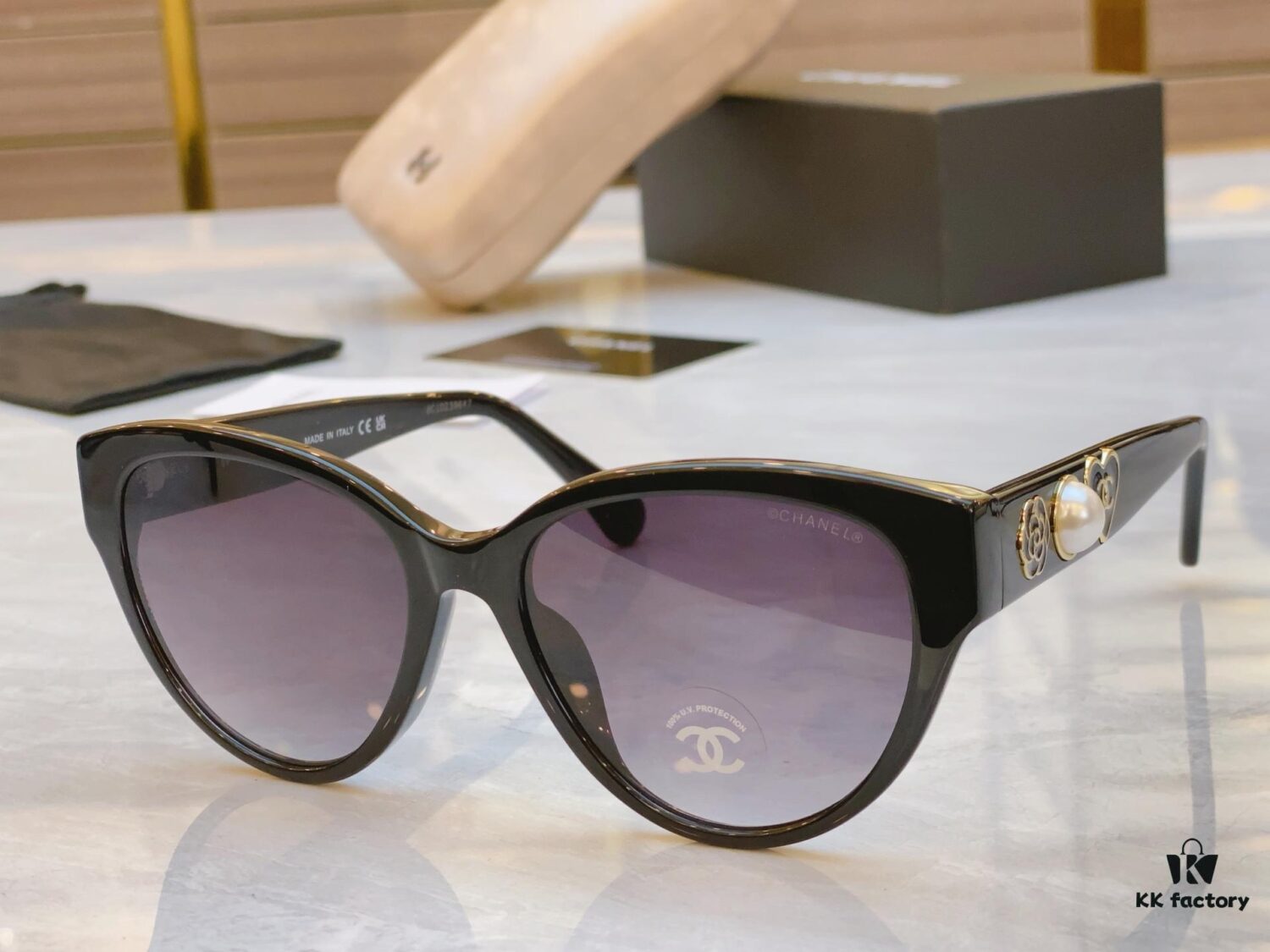 CHANE* New Arrival Sunglasses, Model: CH5477, Size: 56-19-140