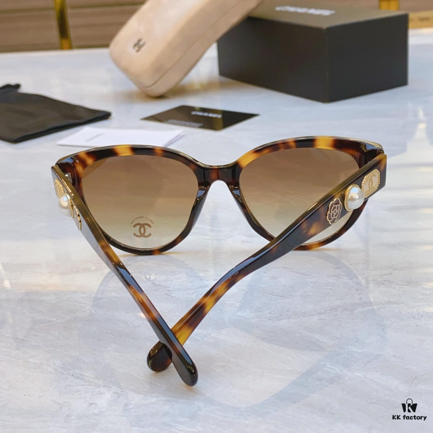 CHANE* New Arrival Sunglasses, Model: CH5477, Size: 56-19-140