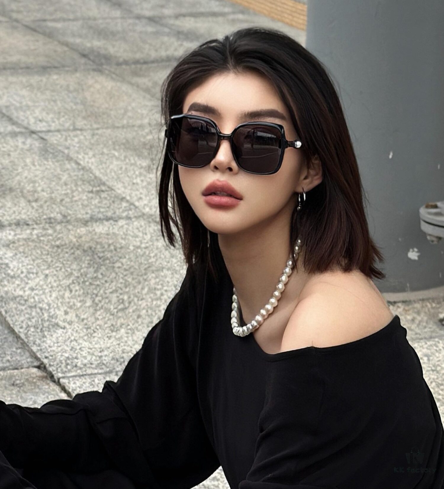 New CHANEL Pearl Sunglasses