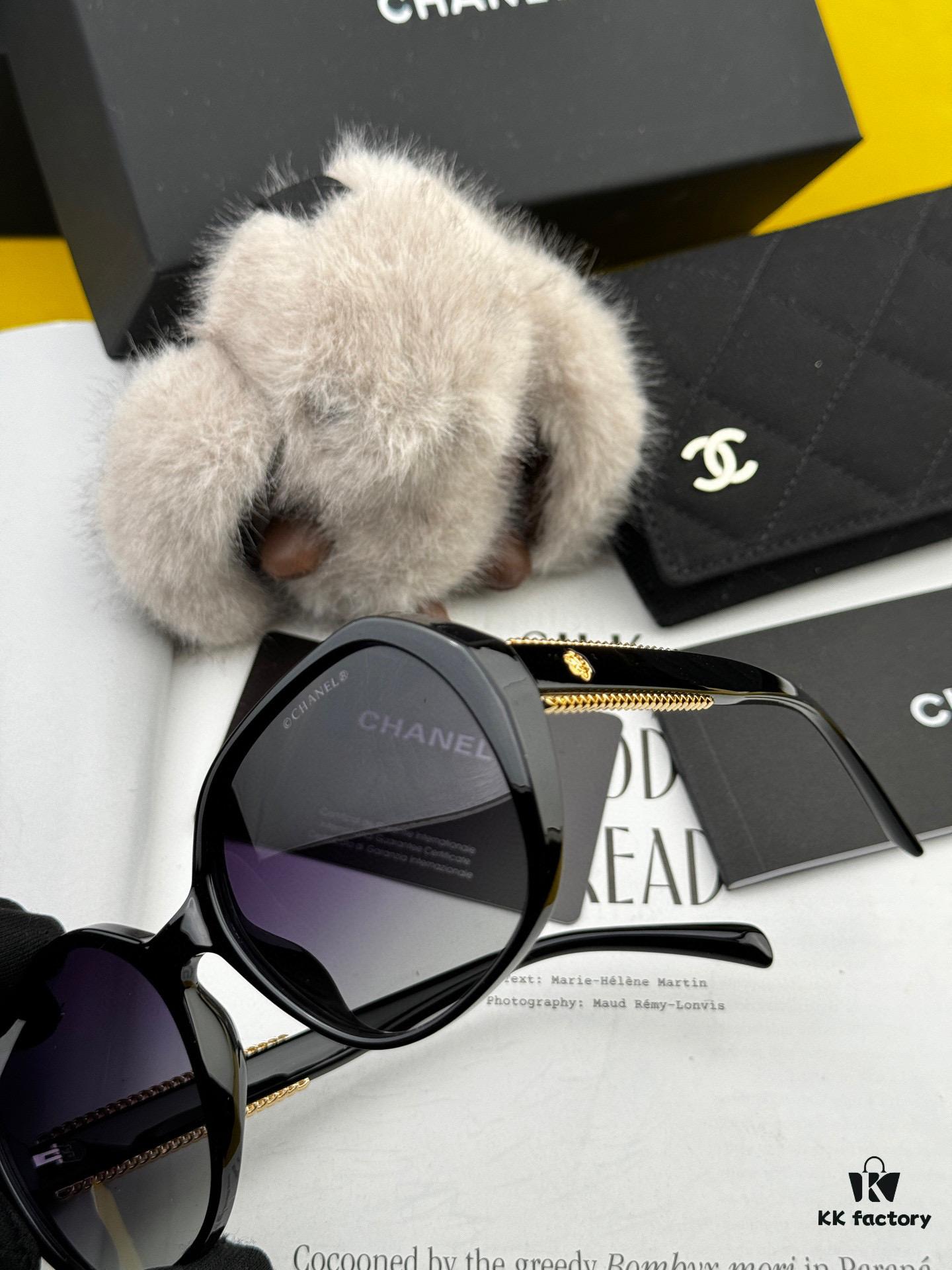 CHANEL 2025 New Arrival Trendy Fashion Square Sunglasses, Comfortable Fit, Influencer-Approved Style, Women's High-Definition Thick Polarized Sunglasses 🕶️, High-Quality TR Frame