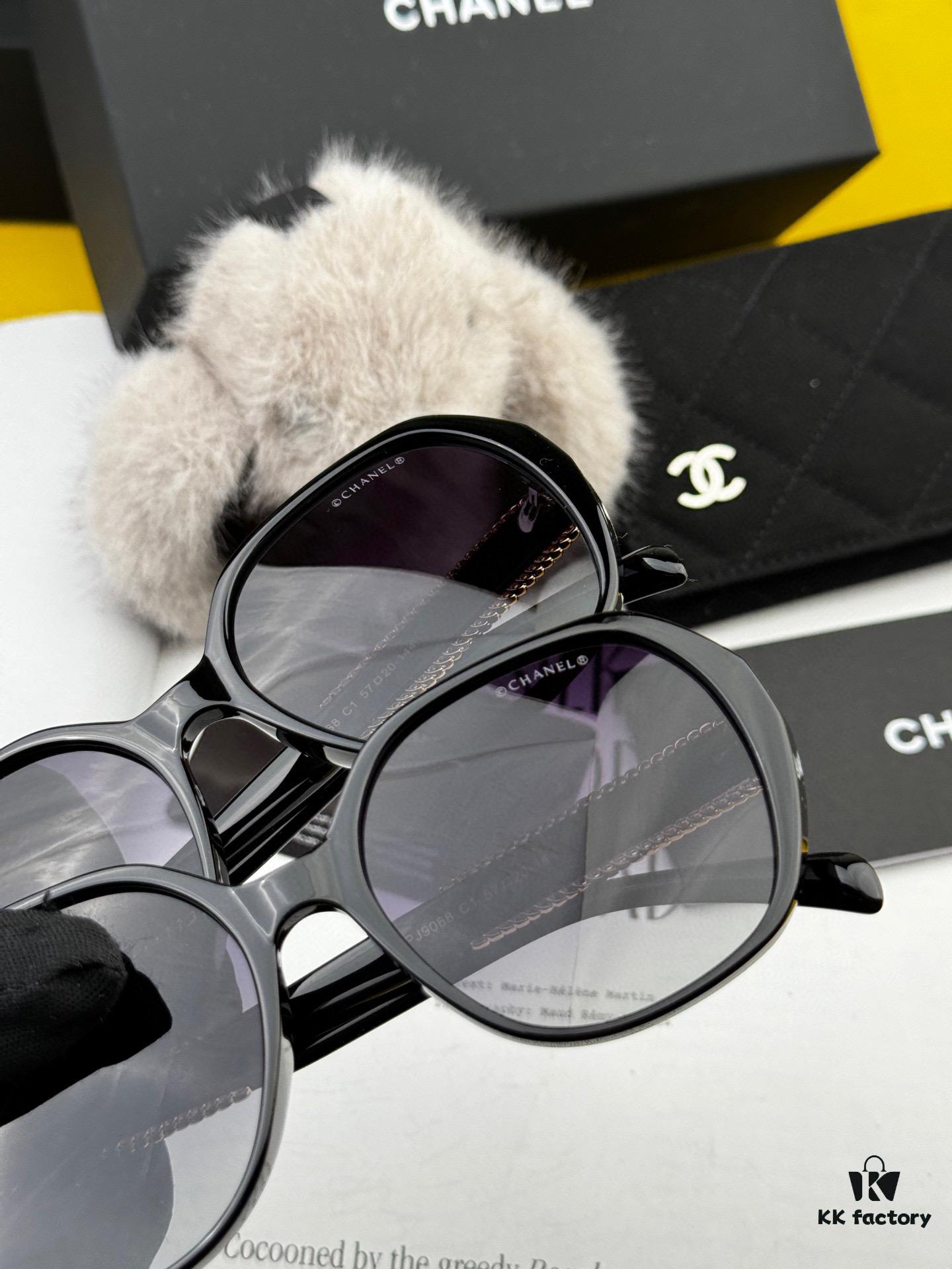 CHANEL 2025 New Arrival Trendy Fashion Square Sunglasses, Comfortable Fit, Influencer-Approved Style, Women's High-Definition Thick Polarized Sunglasses 🕶️, High-Quality TR Frame