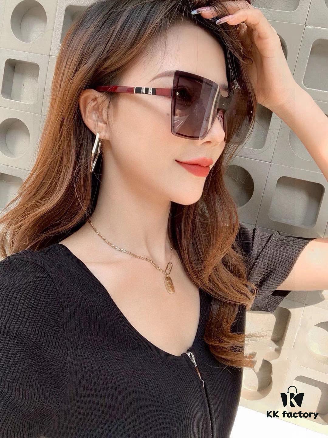 CHANE Chanel Volcano Rain Fashion Frameless Sunglasses Lens Top Luxury High Quality Women's Driving Sunglasses Model: CH1379