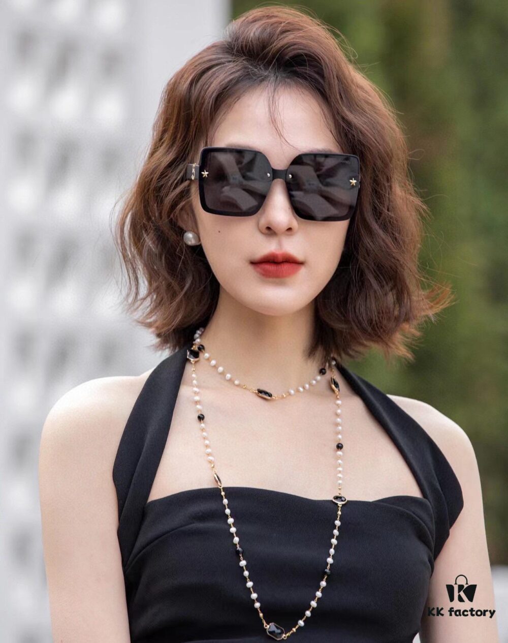 CHANEL 2025 New Arrival Trendy Fashion Square Sunglasses for Women, HD Thick Polarized UV Protection Shades, Comfortable Wear, Influencer Favorite TR Frame Sunglasses