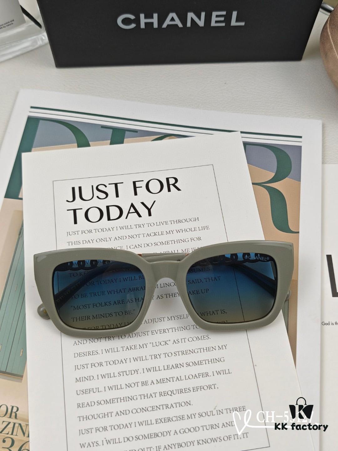 CHANEL France - New Lightweight Fashion Sunglasses with Polarized HD Lenses, TR Frame for Comfortable Wear