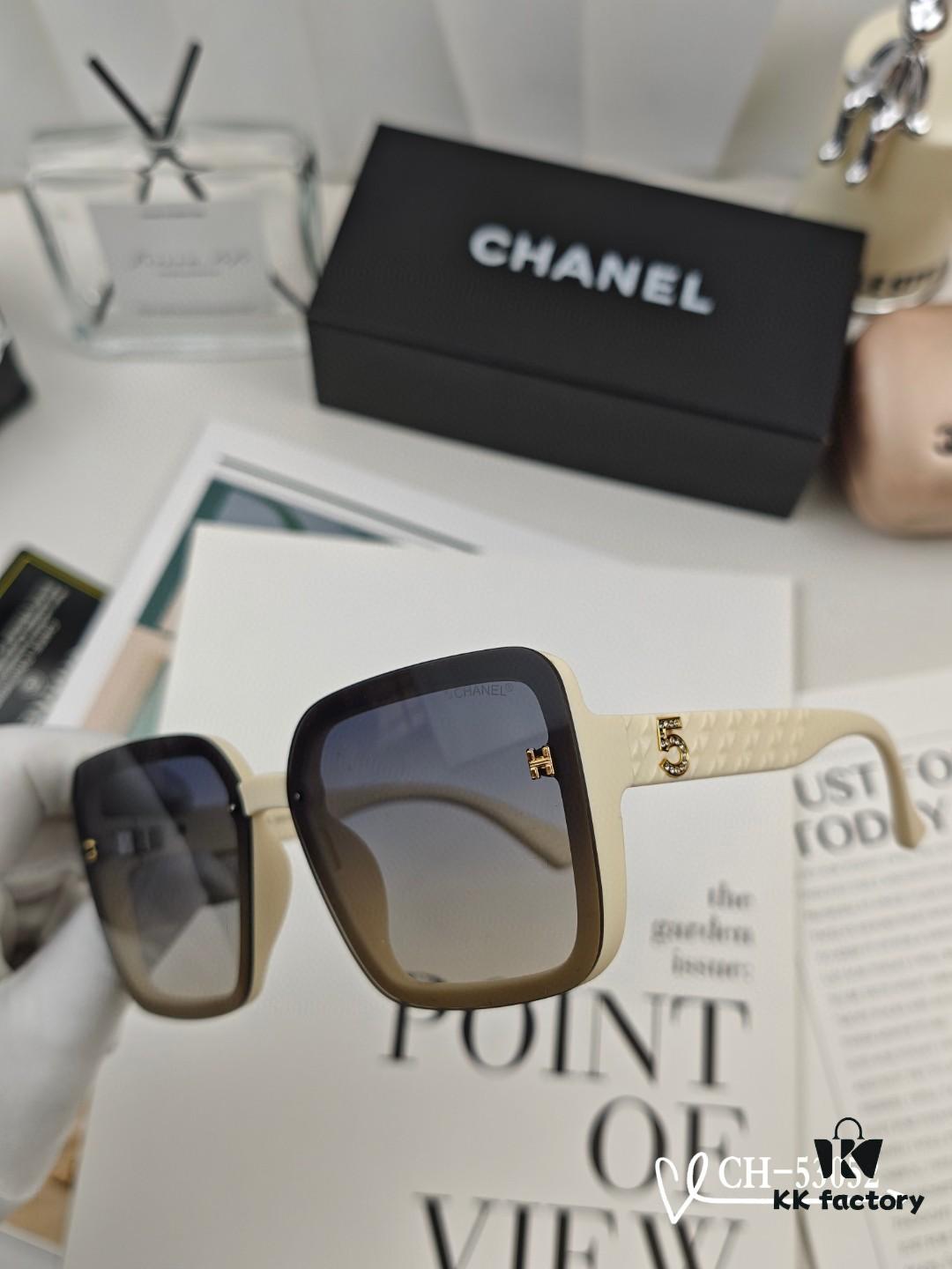 Chanel - Lightweight TR Frame Sunglasses with Polaroid HD Lenses, Model 53052