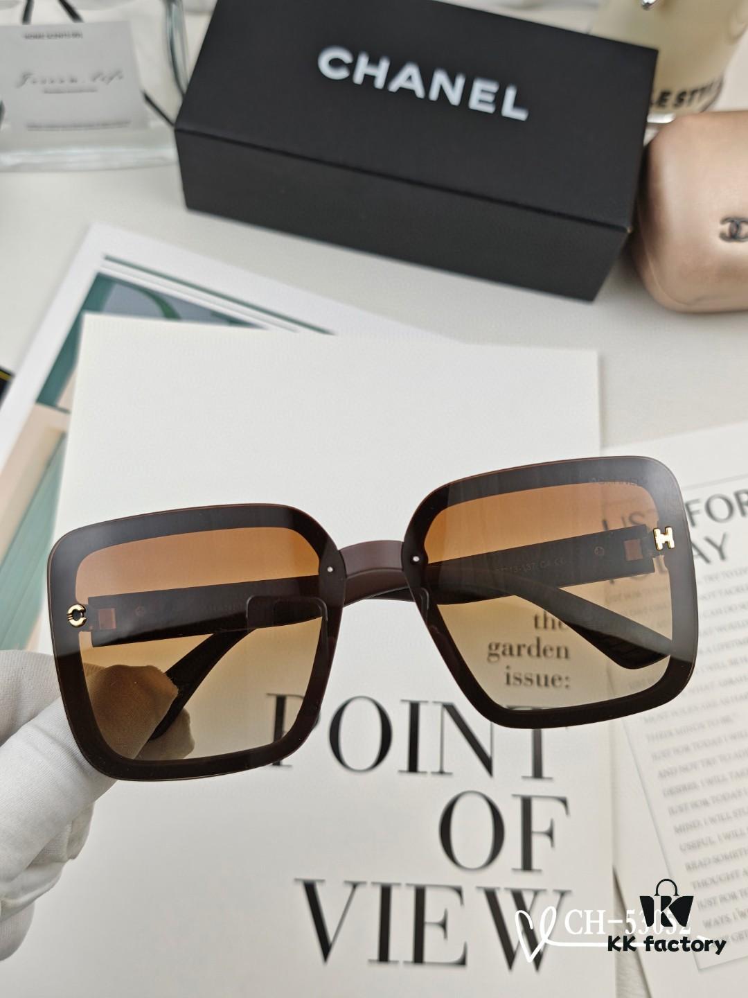 Chanel - Lightweight TR Frame Sunglasses with Polaroid HD Lenses, Model 53052