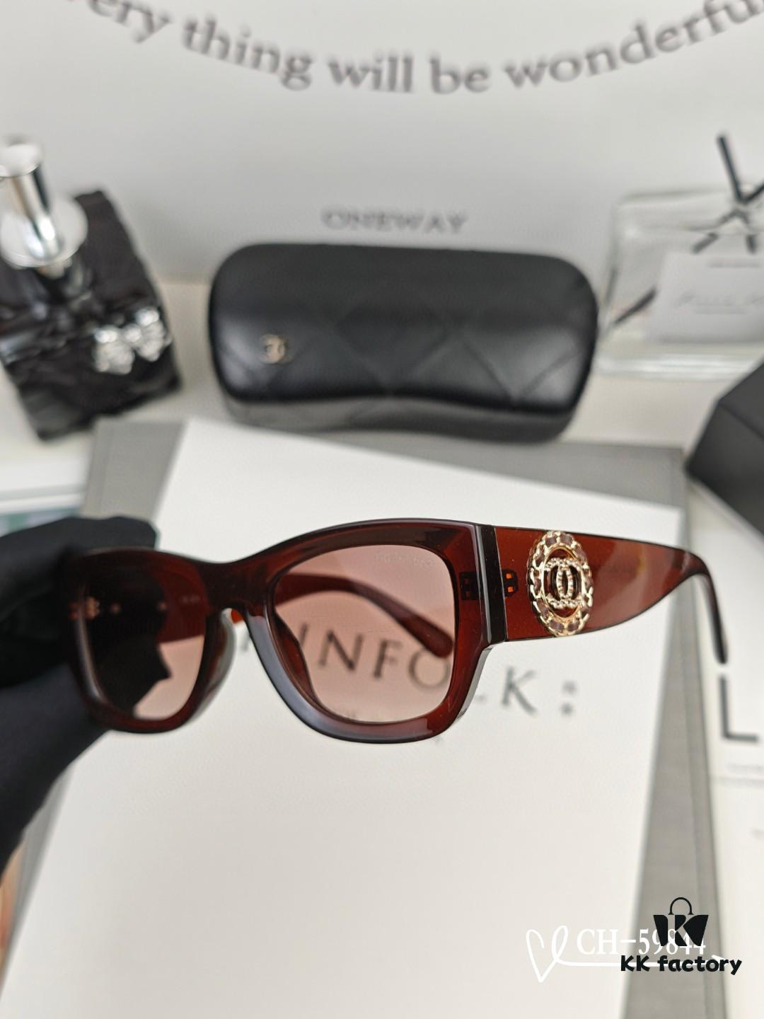 CHANEL - New Lightweight Chanel Sunglasses with Polarized HD Lenses, TR Frame for Comfortable Wear