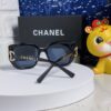 Chanel 2024 New Fashion Sunglasses for Women, UV-Protective Retro Stylish Oversized Slimming Sunglasses