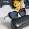 Chanel 2024 New Fashion Sunglasses for Women, UV-Protective Retro Stylish Oversized Slimming Sunglasses