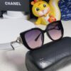 Chanel 2024 New Fashion Sunglasses for Women, UV-Protective Retro Stylish Oversized Sunglasses Slimming and Trendy