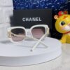 Chanel 2024 New Fashion Sunglasses for Women, UV-Protective Retro Stylish Oversized Glasses, Slimming and Trendy