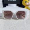 Chanel 2024 New Fashion Sunglasses for Women, UV-Protective Retro Stylish Oversized Glasses, Slimming and Trendy