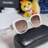 Chanel 2024 New Fashion Sunglasses for Women, UV-Protective Retro Stylish Oversized Glasses, Slimming and Trendy