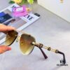 Versac* European and American Fashion Metal Instagram Style Luxury Pilot Sunglasses UV Protection Driving Frog-eye Sunglasses Eyewear Sunglasses Sun Glasses