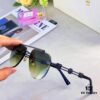 Versac* European and American Fashion Metal Instagram Style Luxury Pilot Sunglasses UV Protection Driving Frog-eye Sunglasses Eyewear Sunglasses Sun Glasses