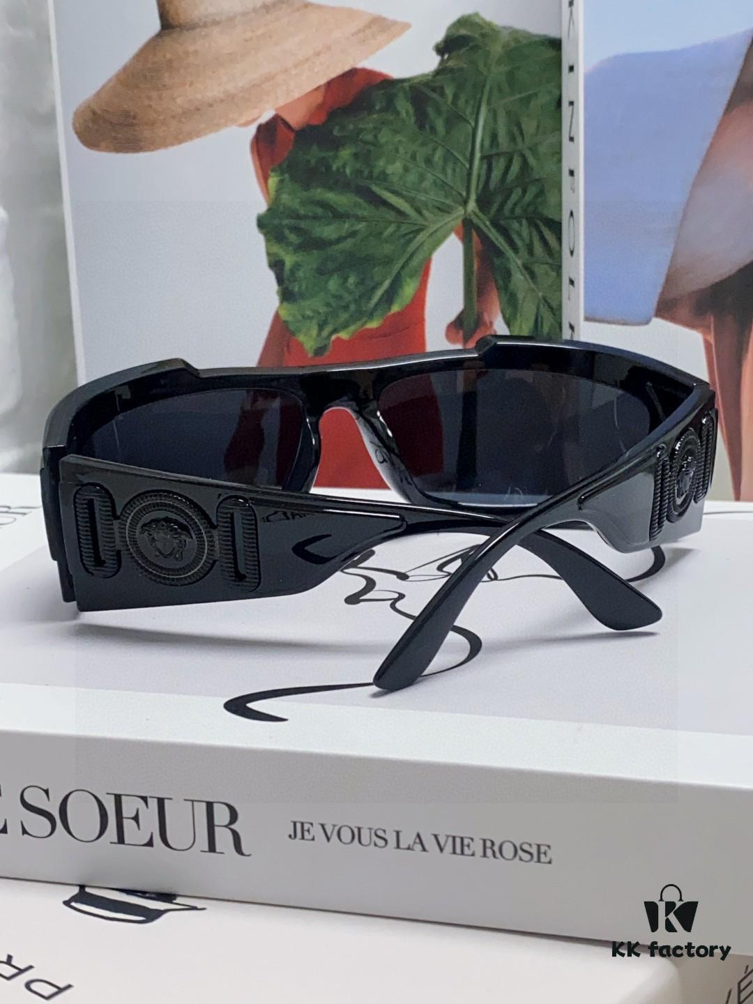 Versace Men's Fashion Pilot Full-Rim Sunglasses