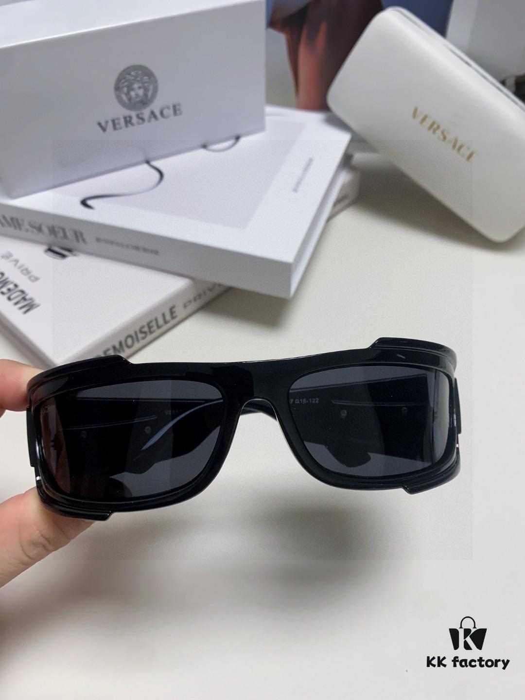 Versace Men's Fashion Pilot Full-Rim Sunglasses