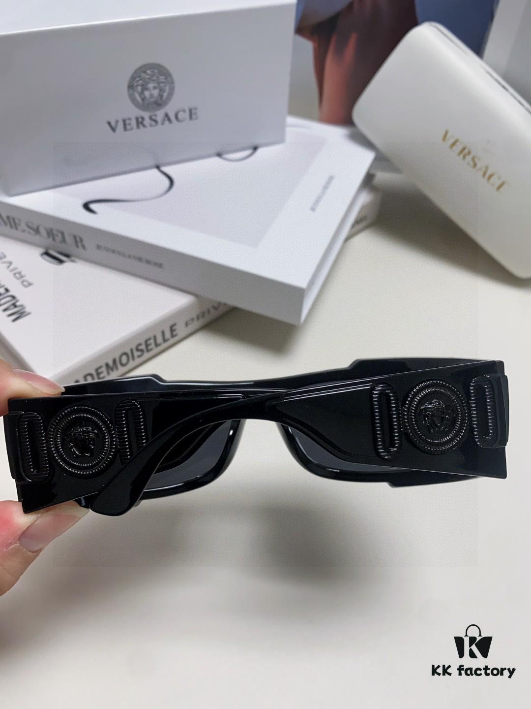 Versace Men's Fashion Pilot Full-Rim Sunglasses