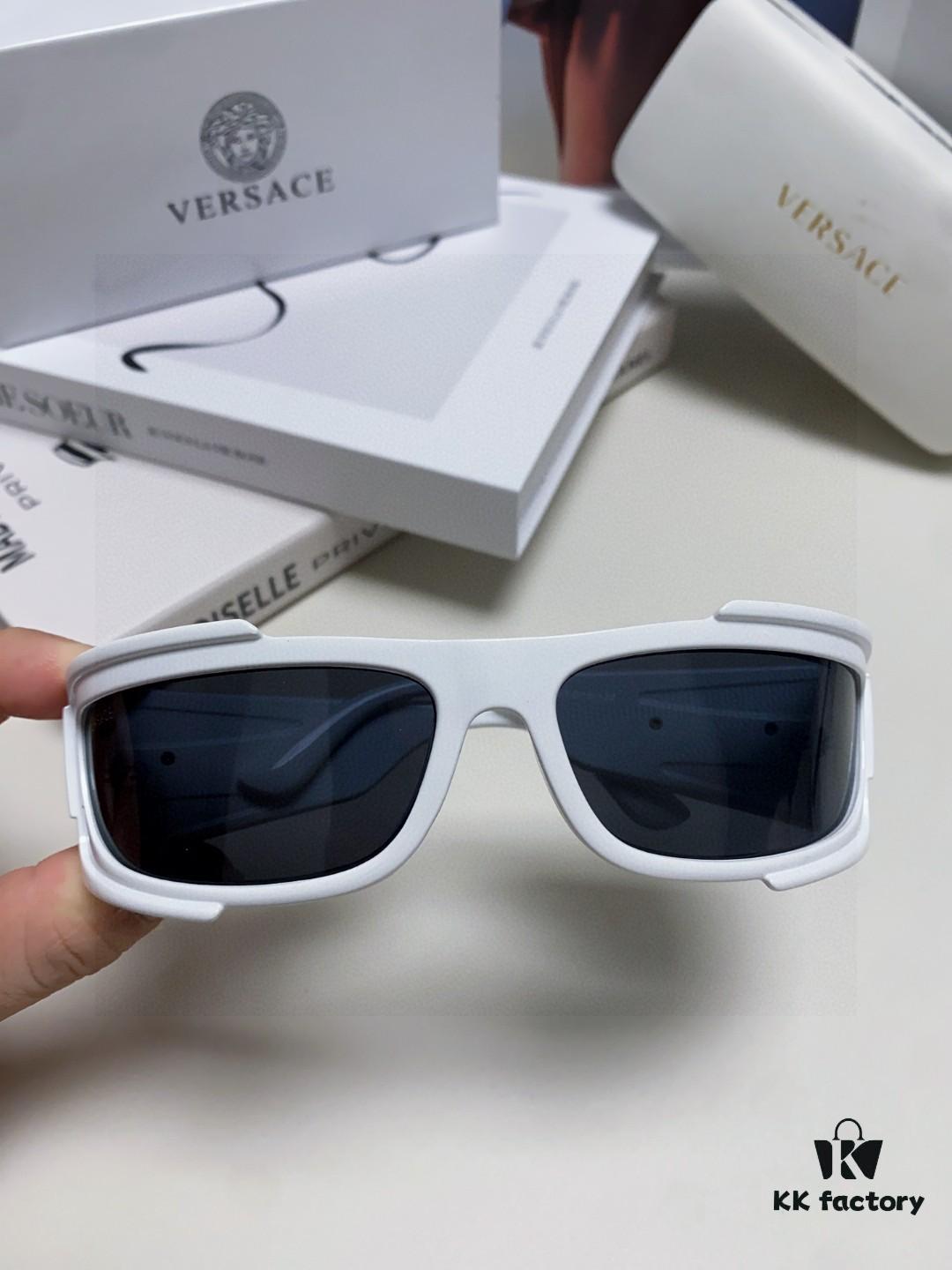 Versace Men's Fashion Pilot Full-Frame Sunglasses