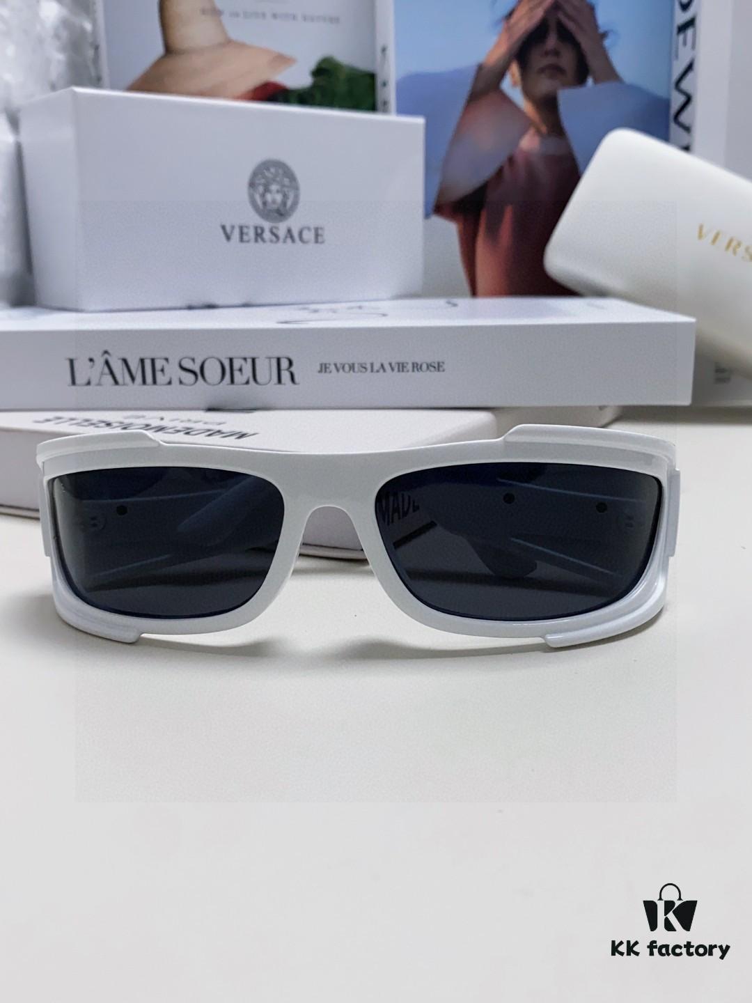 Versace Men's Fashion Pilot Full-Frame Sunglasses