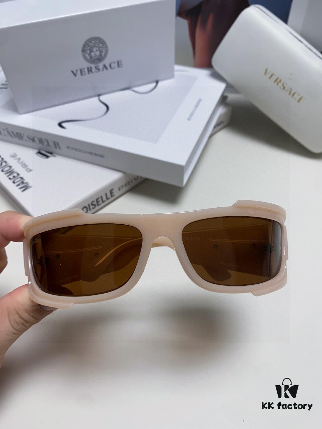 Versace Men's Fashion Pilot Full-Frame Sunglasses