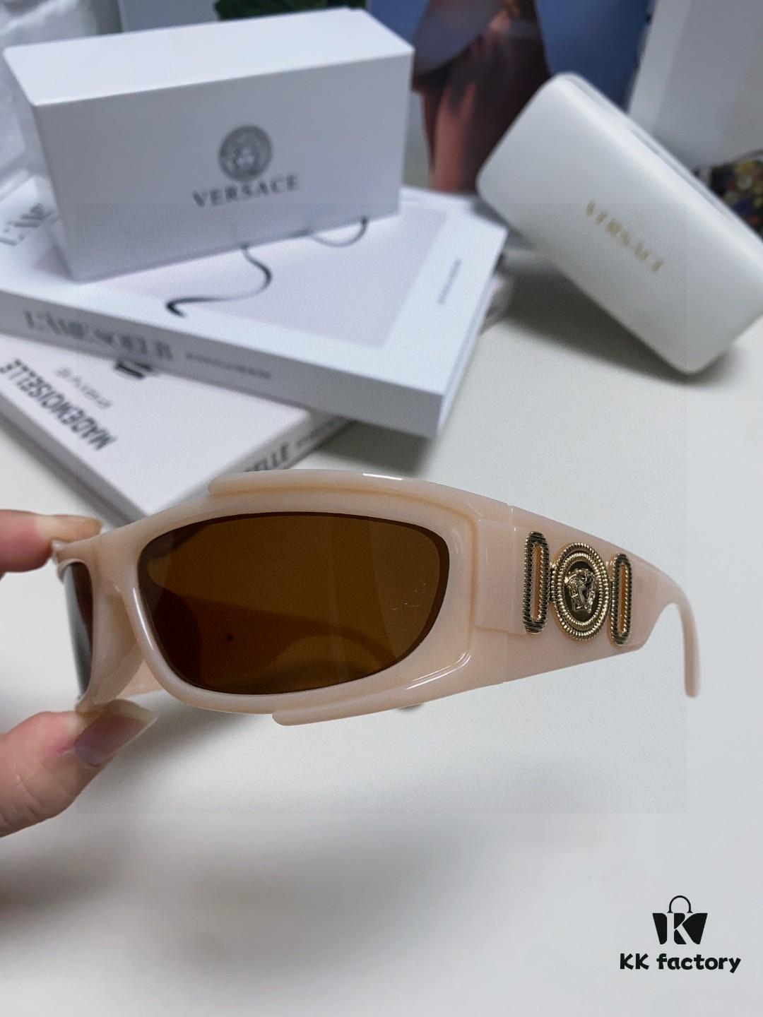 Versace Men's Fashion Pilot Full-Frame Sunglasses