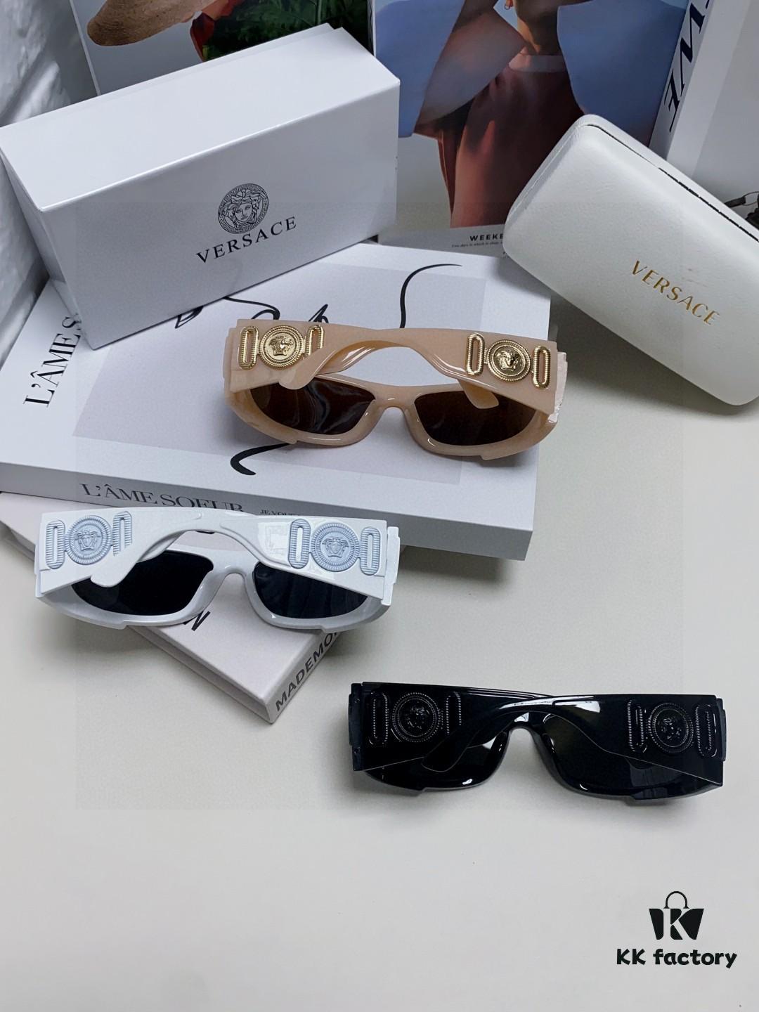 Versace Men's Fashion Pilot Full-Frame Sunglasses