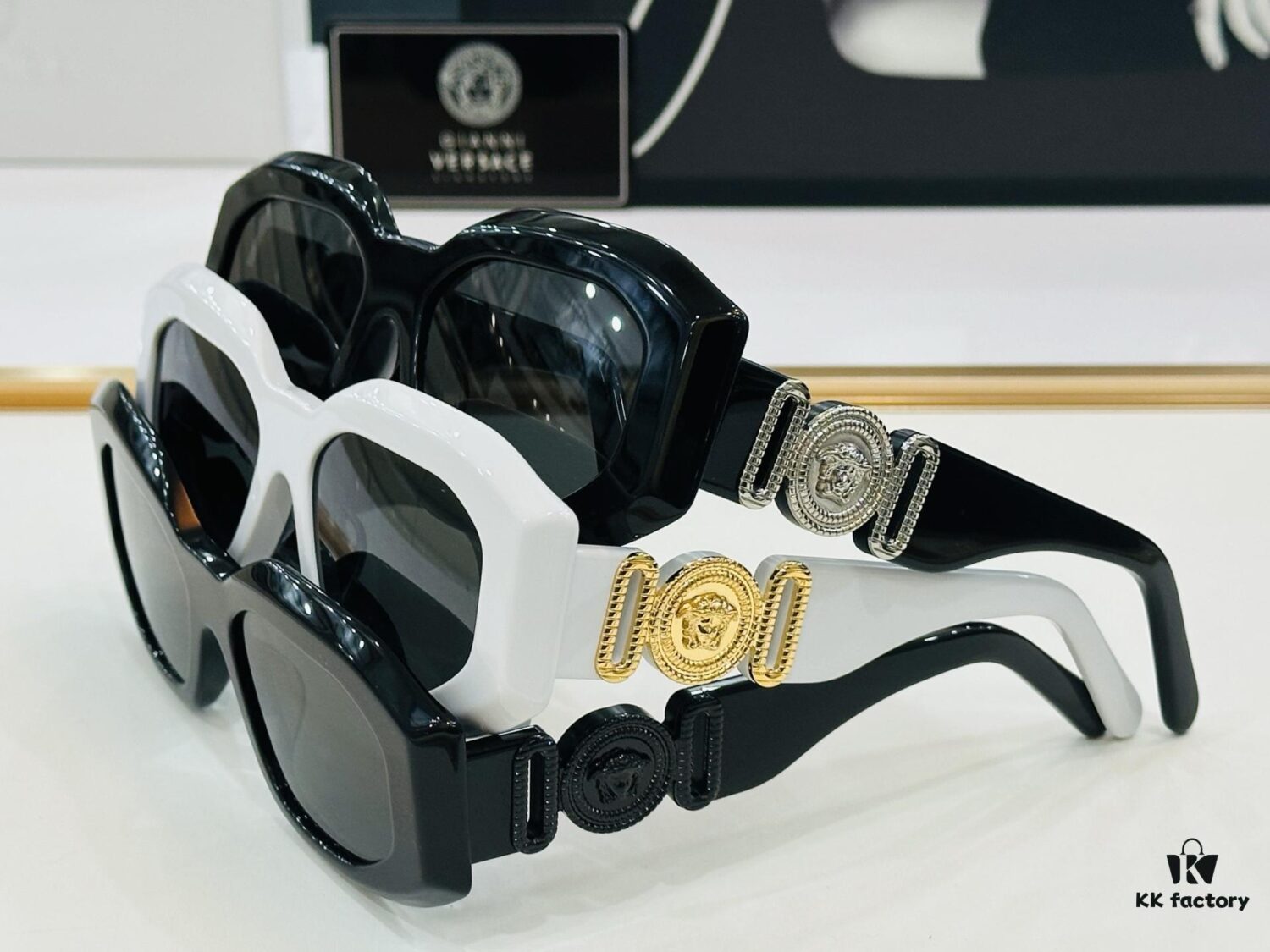 VERSACE VE4425 Sunglasses Model 53-18-145 Stylish and Elegant Design