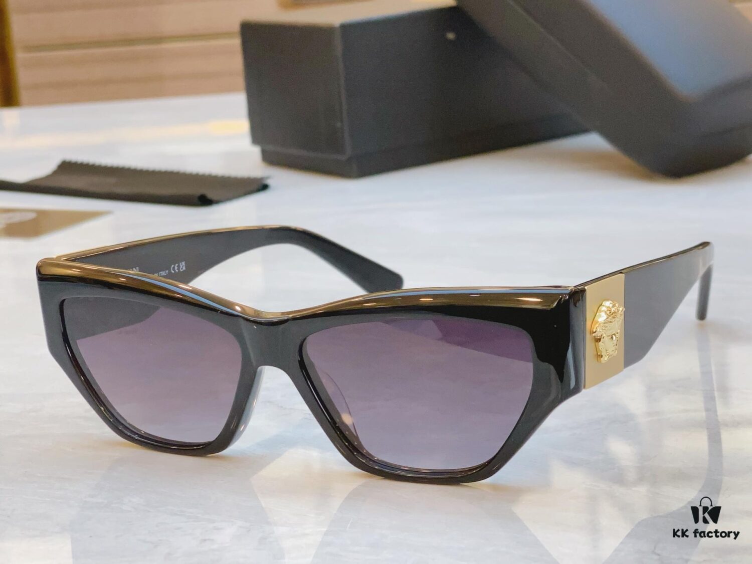 VERSACE New Model Sunglasses, MODEL: VE S89, SIZE: 55-16-145