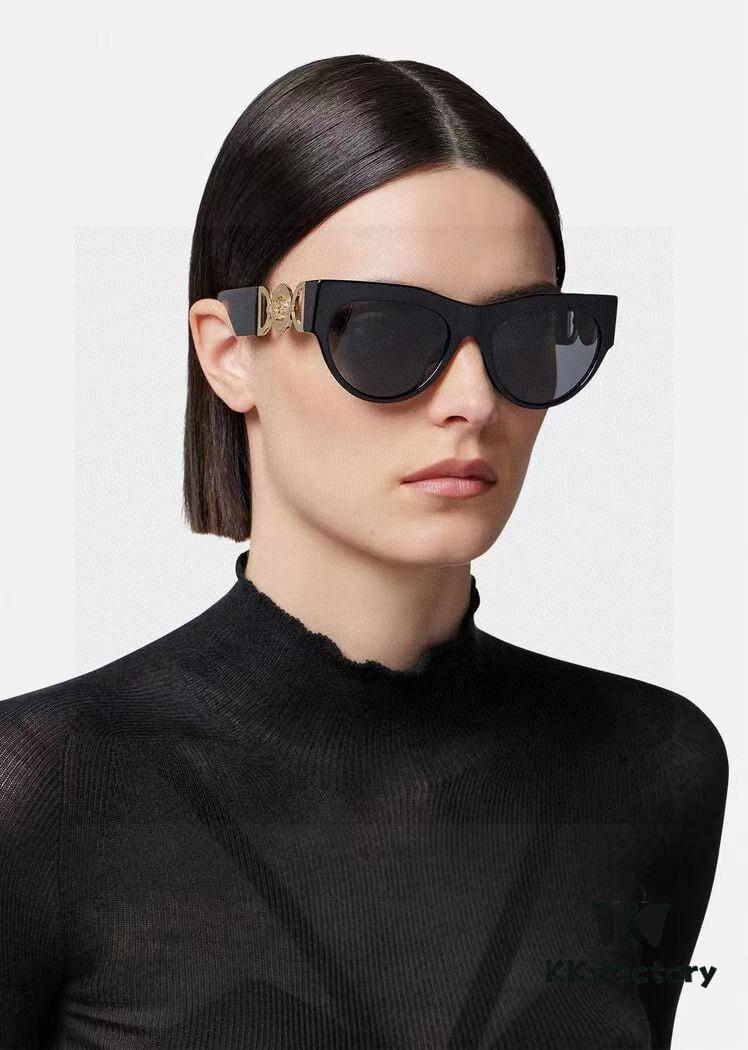 VERSACE Versace 2025 New Arrival Unisex Trendy Sunglasses Stylish UV Protection Sunglasses Korean Fashion Celebrity Style