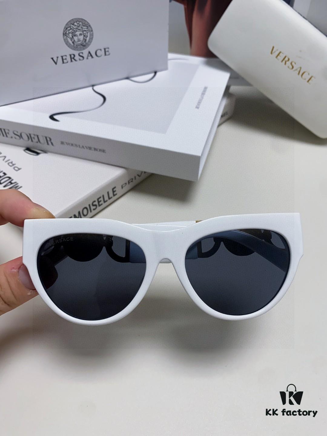 VERSACE Versace 2025 New Arrival Unisex Trendy Sunglasses Stylish UV Protection Shades Fashionable Korean Style Celebrity-Inspired Sunglasses