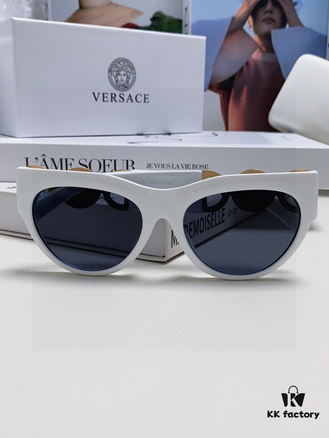 VERSACE Versace 2025 New Arrival Unisex Trendy Sunglasses Stylish UV Protection Shades Fashionable Korean Style Celebrity-Inspired Sunglasses