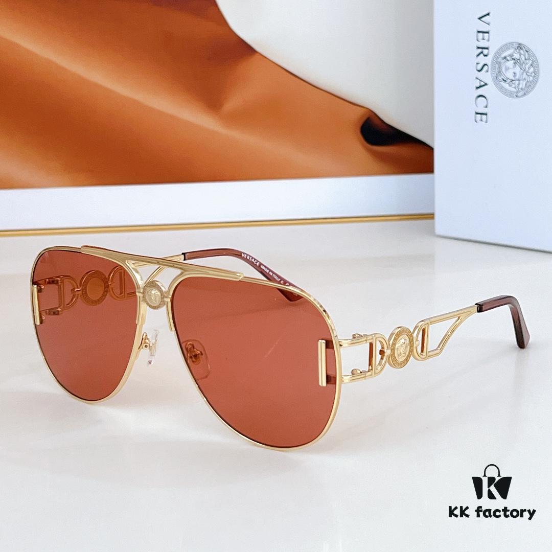 VERSACE VE2255 Sunglasses, Size 62 14-145