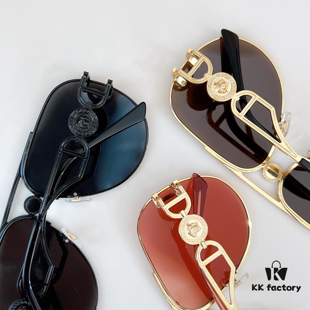 VERSACE VE2255 Sunglasses, Size 62 14-145