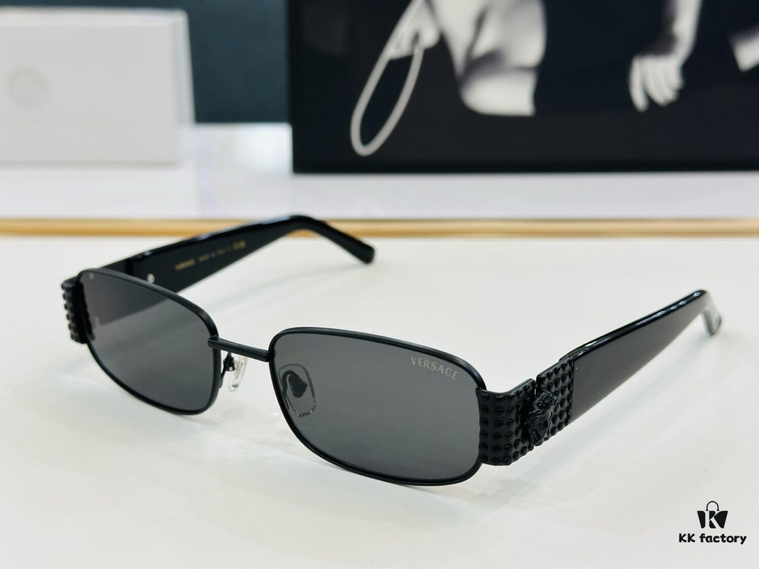 VERSACE Vancleef Glasses Sunglasses MODX39 Size: 57□18-140