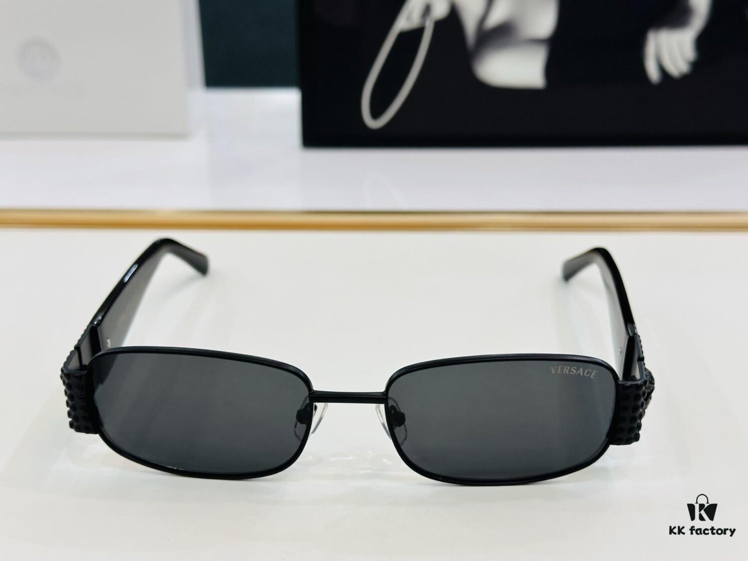 VERSACE Vancleef Glasses Sunglasses MODX39 Size: 57□18-140