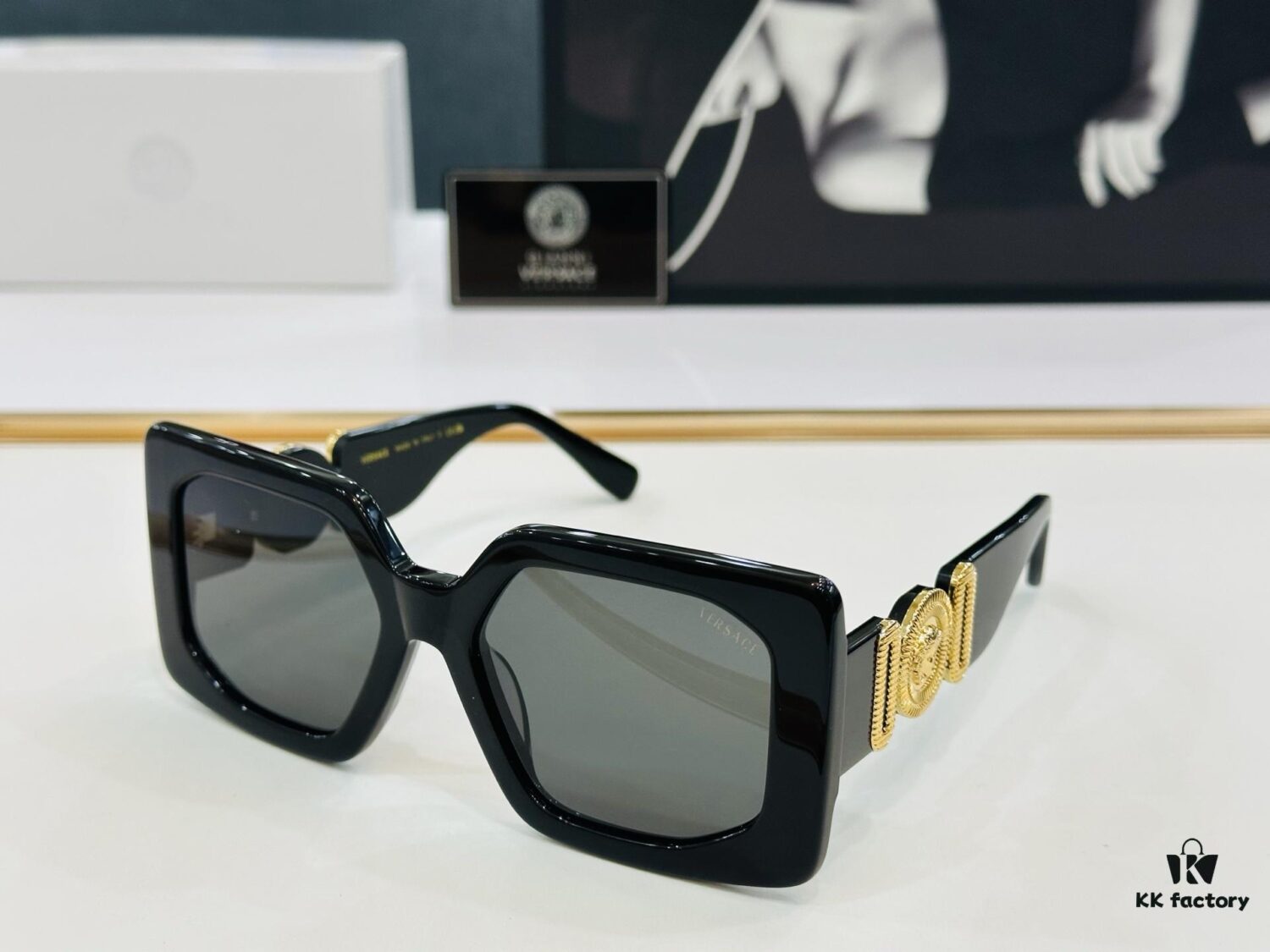 VERSACE Vancase Home ✨MOD: VE6786 Size: 55□19-148 ✨D Style Sunglasses Eyewear