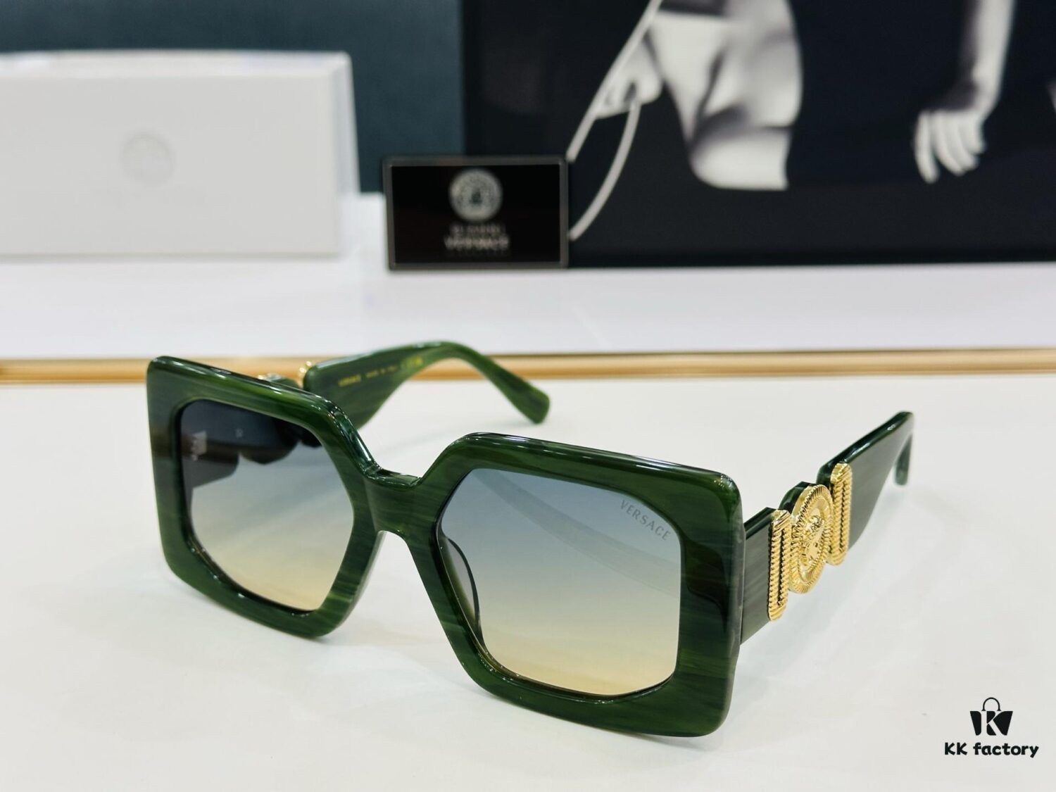 VERSACE Vancase Home ✨MOD: VE6786 Size: 55□19-148 ✨D Style Sunglasses Eyewear