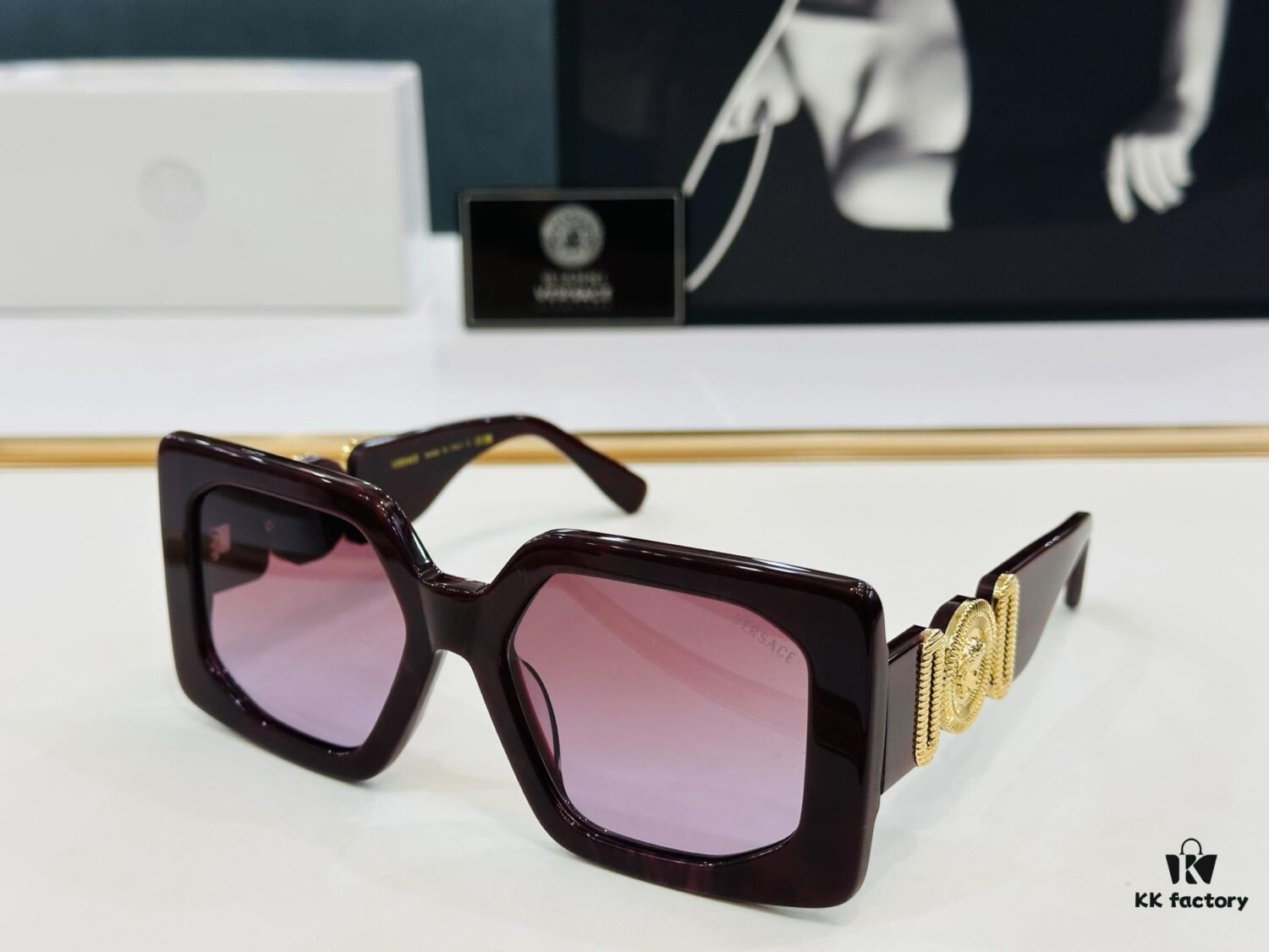 VERSACE Vancase Home ✨MOD: VE6786 Size: 55□19-148 ✨D Style Sunglasses Eyewear